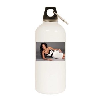 Fanny Neguesha White Water Bottle With Carabiner