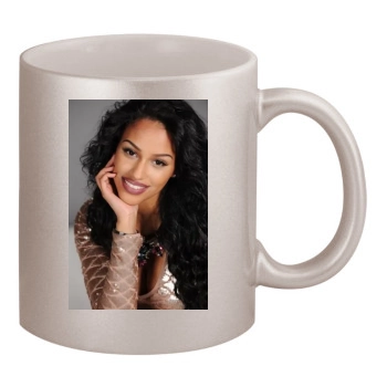 Fanny Neguesha 11oz Metallic Silver Mug