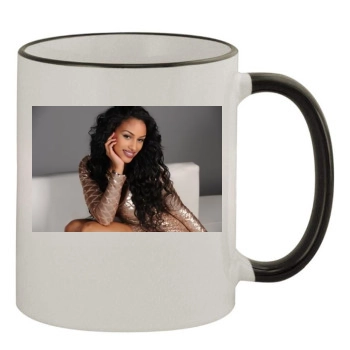 Fanny Neguesha 11oz Colored Rim & Handle Mug