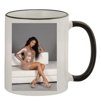 Fanny Neguesha 11oz Colored Rim & Handle Mug