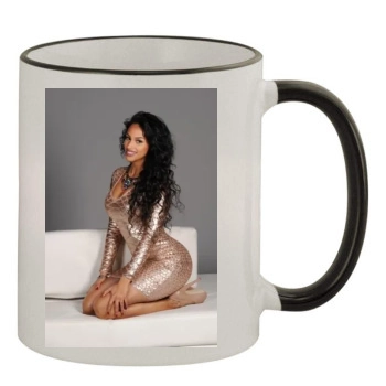 Fanny Neguesha 11oz Colored Rim & Handle Mug