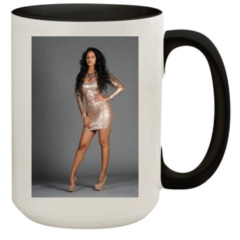 Fanny Neguesha 15oz Colored Inner & Handle Mug