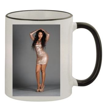 Fanny Neguesha 11oz Colored Rim & Handle Mug