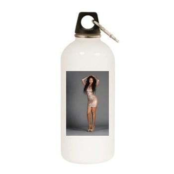 Fanny Neguesha White Water Bottle With Carabiner