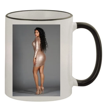 Fanny Neguesha 11oz Colored Rim & Handle Mug