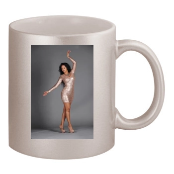 Fanny Neguesha 11oz Metallic Silver Mug