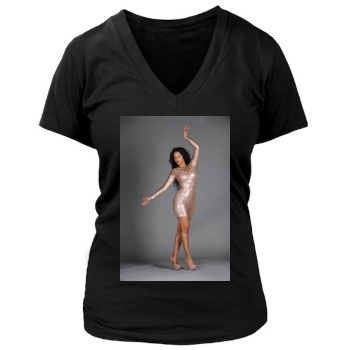 Fanny Neguesha Women's Deep V-Neck TShirt