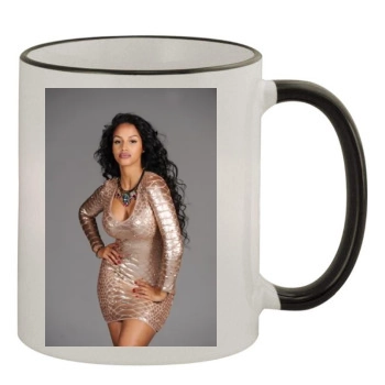 Fanny Neguesha 11oz Colored Rim & Handle Mug