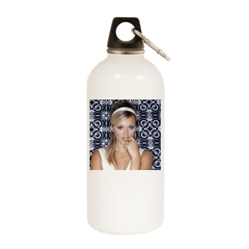 Fearne Cotton White Water Bottle With Carabiner