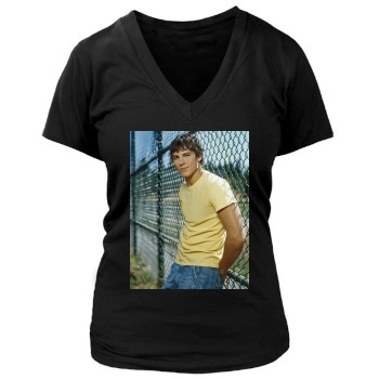 Sean Faris Women's Deep V-Neck TShirt