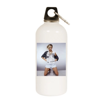 Fearne Cotton White Water Bottle With Carabiner