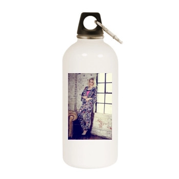 Fearne Cotton White Water Bottle With Carabiner