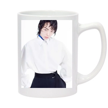 Fei Fei Sun 14oz White Statesman Mug