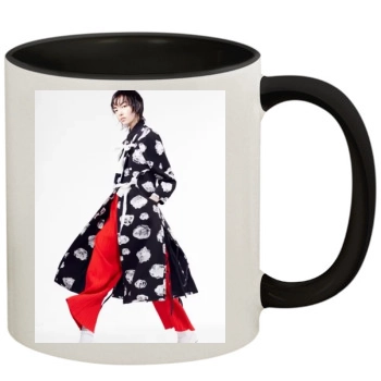 Fei Fei Sun 11oz Colored Inner & Handle Mug