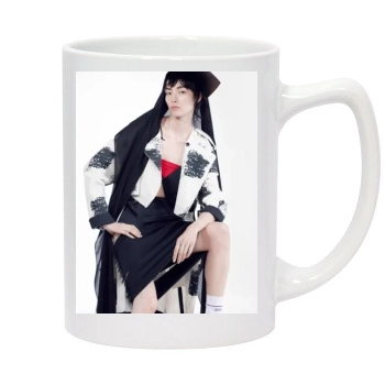 Fei Fei Sun 14oz White Statesman Mug