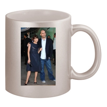 Selma Blair 11oz Metallic Silver Mug