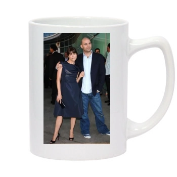 Selma Blair 14oz White Statesman Mug