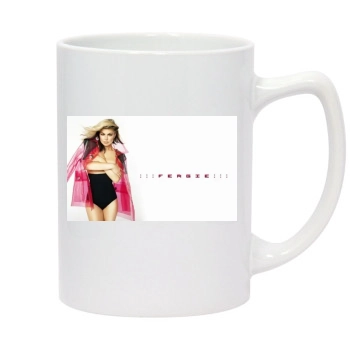 Fergie 14oz White Statesman Mug