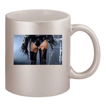 Fergie 11oz Metallic Silver Mug