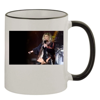 Fergie 11oz Colored Rim & Handle Mug