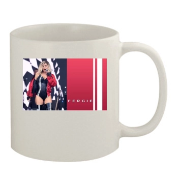 Fergie 11oz White Mug