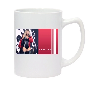 Fergie 14oz White Statesman Mug