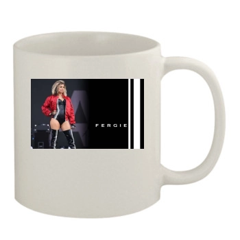 Fergie 11oz White Mug