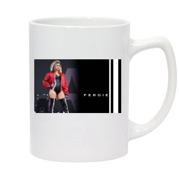 Fergie 14oz White Statesman Mug