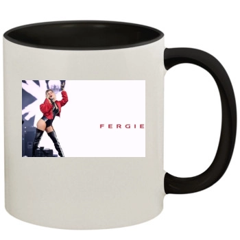 Fergie 11oz Colored Inner & Handle Mug