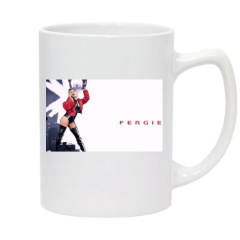 Fergie 14oz White Statesman Mug