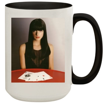 Selma Blair 15oz Colored Inner & Handle Mug