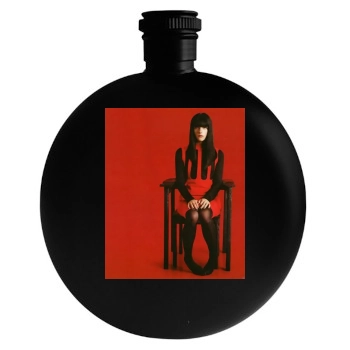 Selma Blair Round Flask