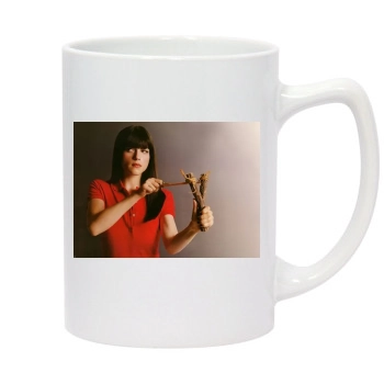 Selma Blair 14oz White Statesman Mug