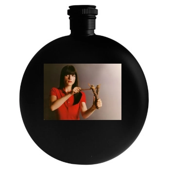 Selma Blair Round Flask