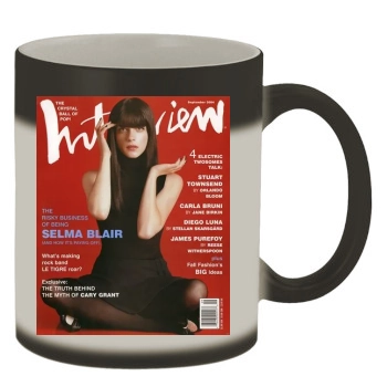 Selma Blair Color Changing Mug