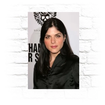 Selma Blair Metal Wall Art