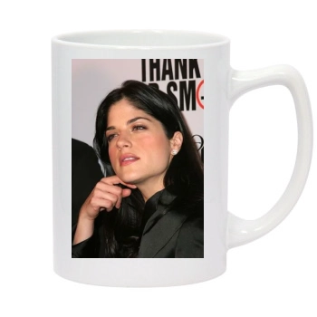 Selma Blair 14oz White Statesman Mug