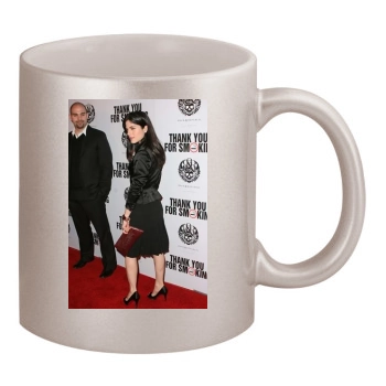 Selma Blair 11oz Metallic Silver Mug