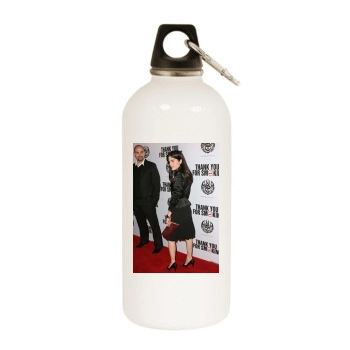 Selma Blair White Water Bottle With Carabiner