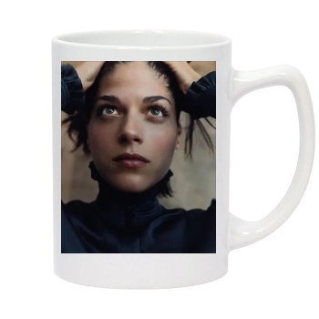 Selma Blair 14oz White Statesman Mug