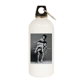 FKA Twigs White Water Bottle With Carabiner