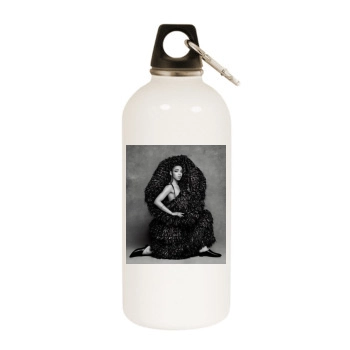 FKA Twigs White Water Bottle With Carabiner