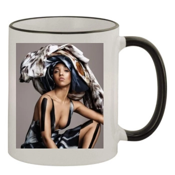 FKA Twigs 11oz Colored Rim & Handle Mug