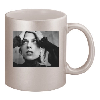 Selma Blair 11oz Metallic Silver Mug