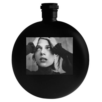 Selma Blair Round Flask