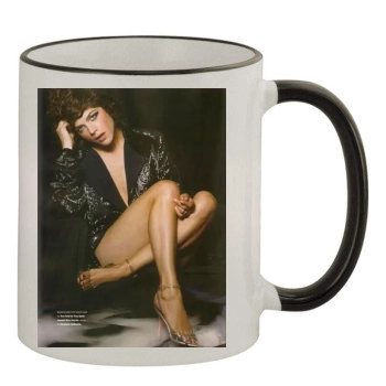 Selma Blair 11oz Colored Rim & Handle Mug