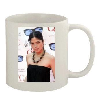 Selma Blair 11oz White Mug