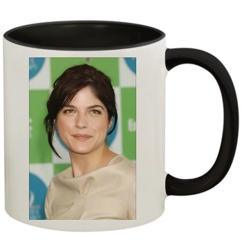 Selma Blair 11oz Colored Inner & Handle Mug