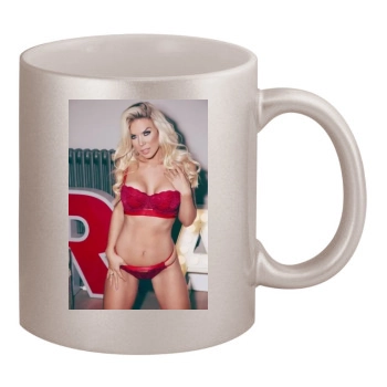 Frankie Essex 11oz Metallic Silver Mug