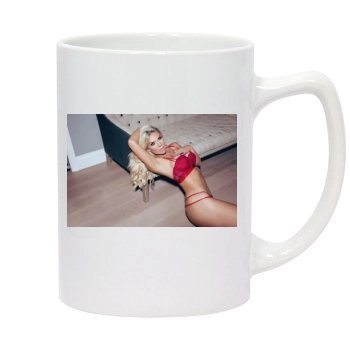 Frankie Essex 14oz White Statesman Mug